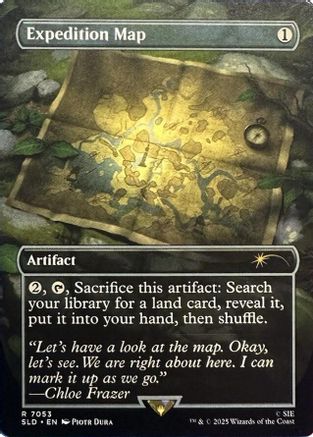 Expedition Map  (SLD-7053) - [Secret Lair Drop Series] - Trinity Hobby