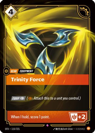 Trinity Force (115/221) - Spiritforged Foil - Trinity Hobby