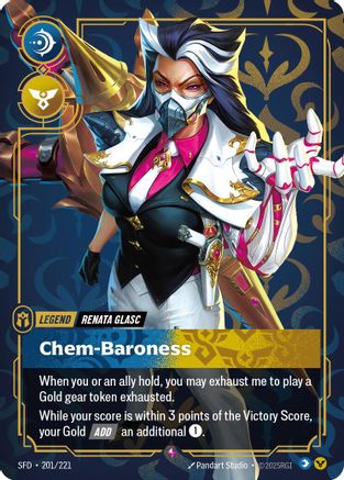 Renata Glasc - Chem-Baroness (201/221) - Spiritforged Foil - Trinity Hobby