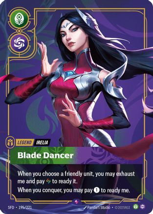 Irelia - Blade Dancer (195/221) - Spiritforged Foil - Trinity Hobby