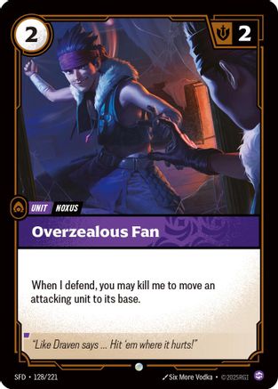 Overzealous Fan (128/221) - Spiritforged - Trinity Hobby