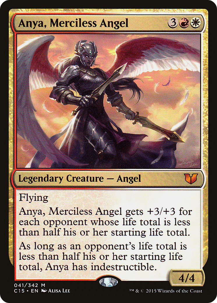 Anya, Merciless Angel [Commander 2015] - Trinity Hobby