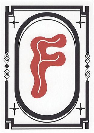Letter Card - F  (SLC-) - [Secret Lair Countdown Kit] - Trinity Hobby