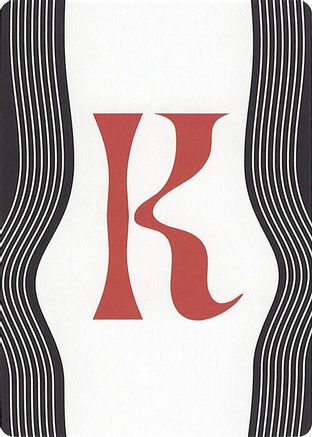 Letter Card - K  (SLC-) - [Secret Lair Countdown Kit] - Trinity Hobby