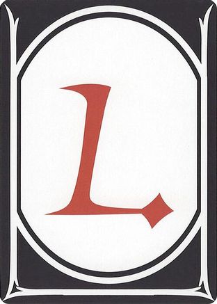 Letter Card - L  (SLC-) - [Secret Lair Countdown Kit] - Trinity Hobby