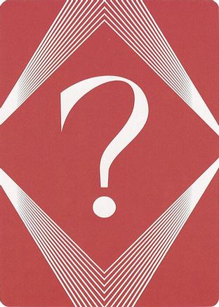Question Mark Insert Card  (SLC-) - [Secret Lair Countdown Kit] - Trinity Hobby
