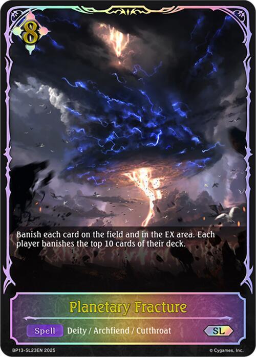 Planetary Fracture (SL) - BP13: Dominion of Darkness (BP13-SL23EN) - Trinity Hobby