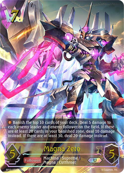 Magna Zero (U) - BP13: Dominion of Darkness (BP13-U02EN) - Trinity Hobby