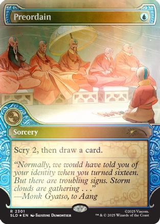 Preordain (2301) (Rainbow Foil)  [Foil]  (SLD-2301) - [Secret Lair Drop Series] - Trinity Hobby