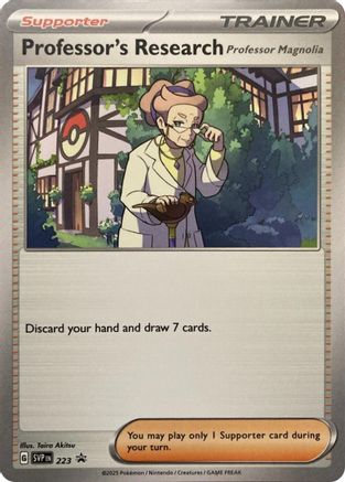 Professor's Research - (223) [SV Scarlet & Violet Promo Cards] - Trinity Hobby