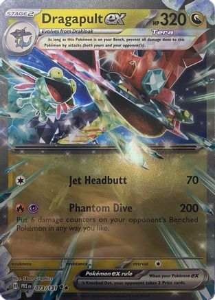 Dragapult ex - (073/131) Holofoil [Jumbo Cards] - Trinity Hobby