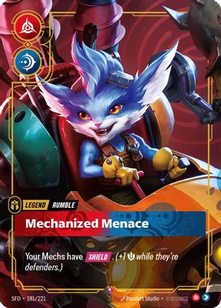 Rumble - Mechanized Menace (181/221) - Spiritforged Foil - Trinity Hobby