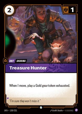 Treasure Hunter (130/221) - Spiritforged - Trinity Hobby
