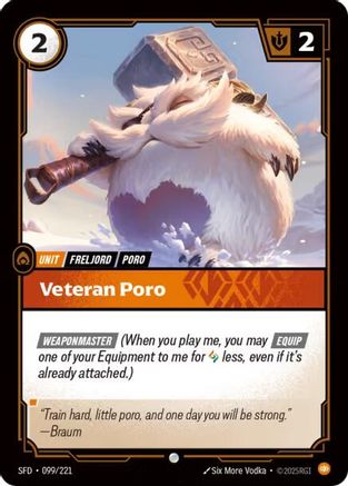 Veteran Poro (099/221) - Spiritforged - Trinity Hobby