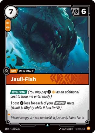 Jaull-Fish (103/221) - Spiritforged Foil - Trinity Hobby