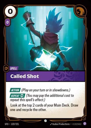 Called Shot (122/221) - Spiritforged Foil - Trinity Hobby