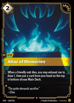 Altar of Memories (169/221) - Spiritforged Foil - Trinity Hobby