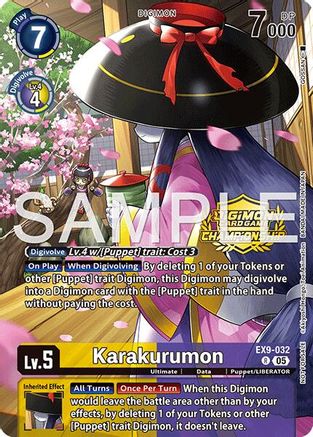 Karakurumon (Championship 25-26 Season 2 Tamers Pack) (EX9-032) - [Versus Monsters] Foil