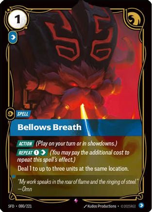 Bellows Breath (080/221) - Spiritforged Foil - Trinity Hobby