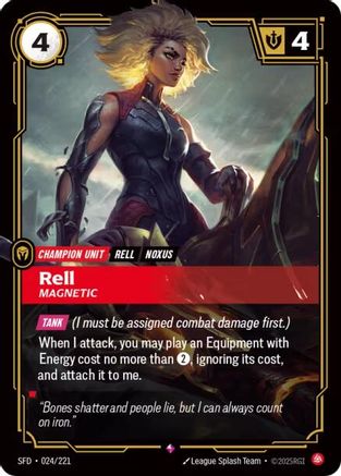 Rell - Magnetic (024/221) - Spiritforged Foil - Trinity Hobby