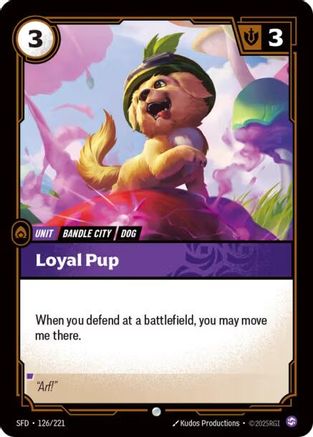 Loyal Pup (126/221) - Spiritforged - Trinity Hobby