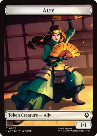 Ally (0007) // Spirit Double-Sided Token  (TLA-7 // 3) - [Avatar: The Last Airbender] - Trinity Hobby
