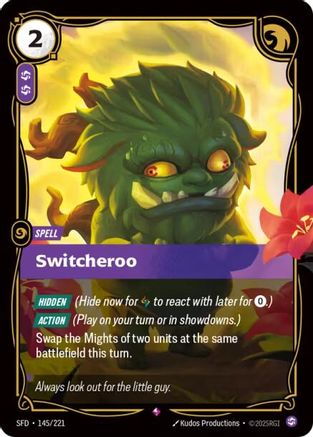 Switcheroo (145/221) - Spiritforged Foil - Trinity Hobby