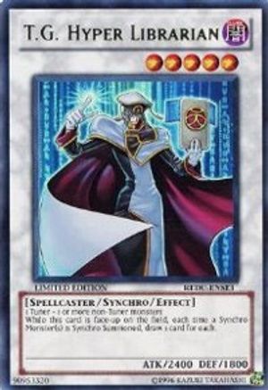T.G. Hyper Librarian [REDU-ENSE1] Super Rare - Trinity Hobby