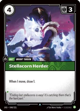 Stellacorn Herder (048/221) - Spiritforged Foil - Trinity Hobby