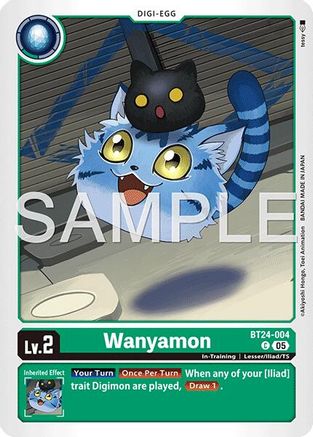 Wanyamon (BT24-004) - [Time Stranger]