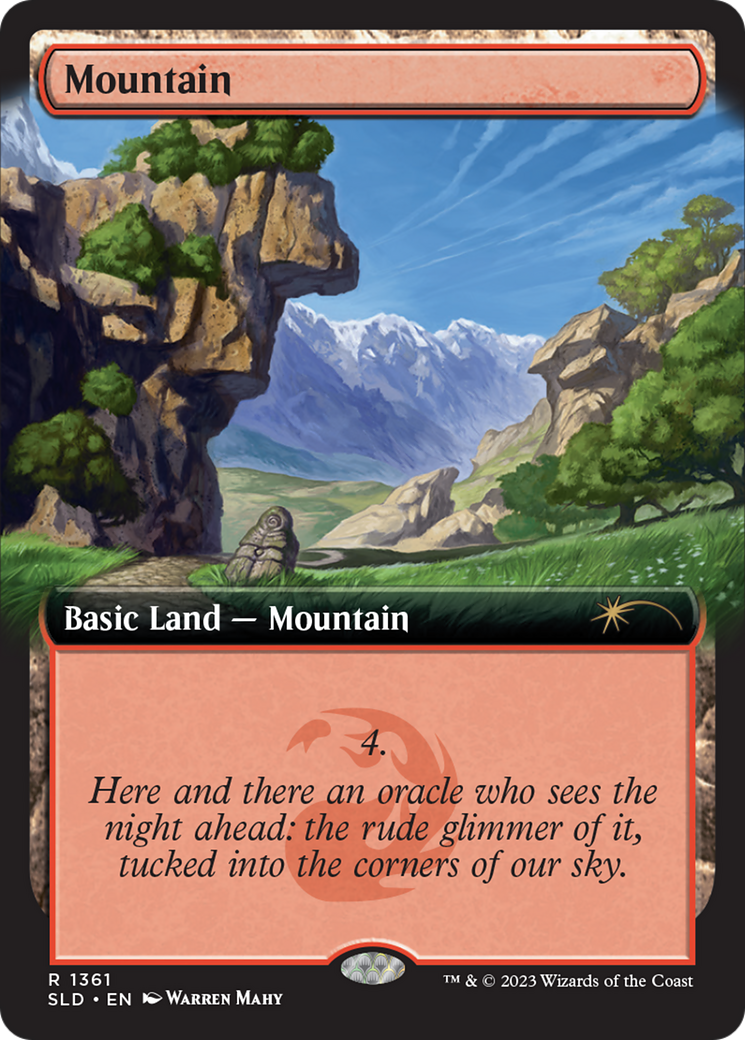 Mountain (1361) [Secret Lair Drop Series] - Trinity Hobby