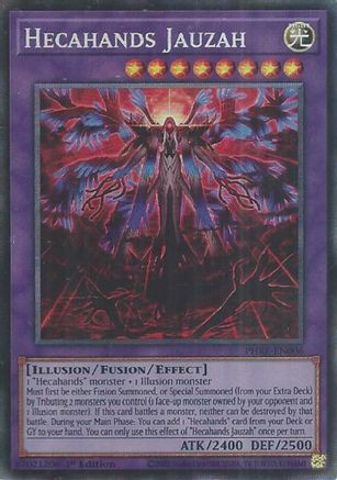 Hecahands Jauzah (CR) [PHRE-EN006] - Phantom Revenge 1st Edition - Collector's Rare - Trinity Hobby