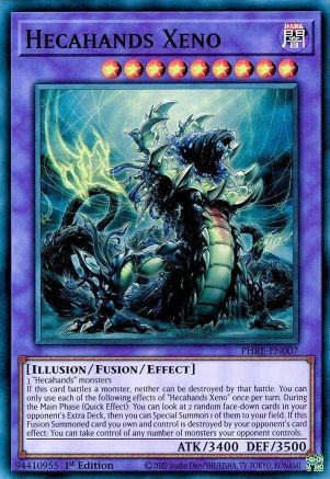 Hecahands Xeno [PHRE-EN007] - Phantom Revenge 1st Edition - Super Rare - Trinity Hobby