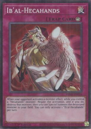 Ib'al-Hecahands (Super Rare) [PHRE-EN010] - Phantom Revenge 1st Edition - Super Rare - Trinity Hobby