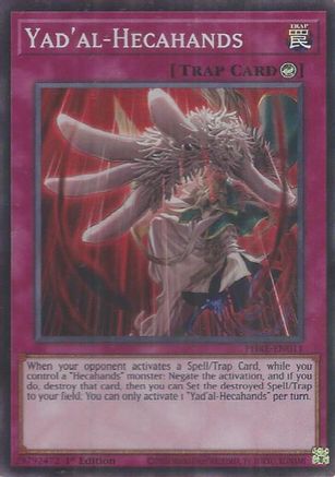 Yad'al-Hecahands (Super Rare) [PHRE-EN011] - Phantom Revenge 1st Edition - Super Rare - Trinity Hobby