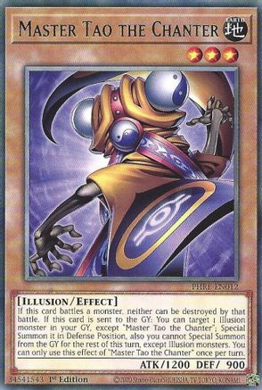 Master Tao the Chanter [PHRE-EN012] - Phantom Revenge 1st Edition - Rare - Trinity Hobby