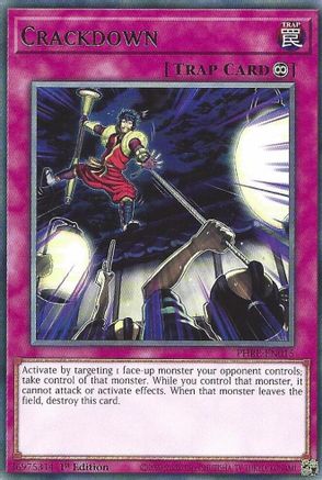 Crackdown [PHRE-EN015] - Phantom Revenge 1st Edition - Rare - Trinity Hobby
