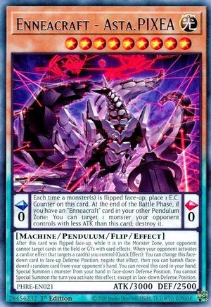 Enneacraft - Asta.PIXEA [PHRE-EN021] - Phantom Revenge 1st Edition - Rare - Trinity Hobby