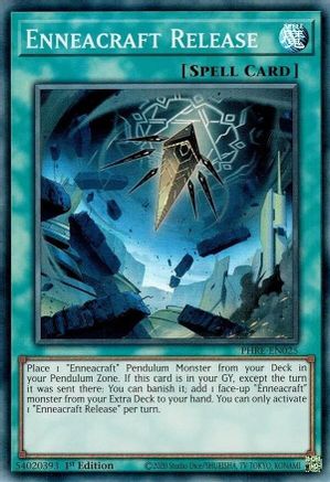 Enneacraft Release [PHRE-EN025] - Phantom Revenge 1st Edition - Super Rare - Trinity Hobby