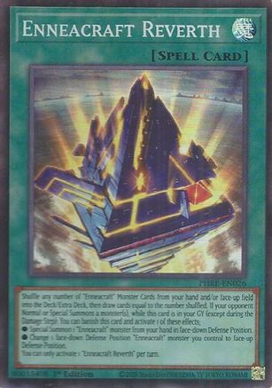 Enneacraft Reverth (Super Rare) [PHRE-EN026] - Phantom Revenge 1st Edition - Super Rare - Trinity Hobby