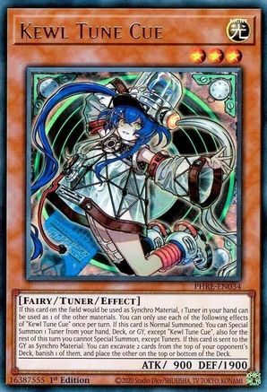 Kewl Tune Cue [PHRE-EN034] - Phantom Revenge 1st Edition - Ultra Rare - Trinity Hobby