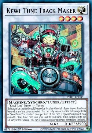 Kewl Tune Track Maker [PHRE-EN035] - Phantom Revenge 1st Edition - Super Rare - Trinity Hobby