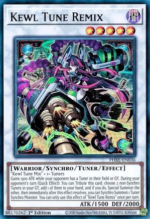 Kewl Tune Remix [PHRE-EN036] - Phantom Revenge 1st Edition - Super Rare - Trinity Hobby
