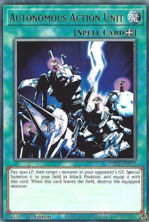 Autonomous Action Unit [PHRE-EN050] - Phantom Revenge 1st Edition - Rare - Trinity Hobby