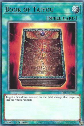 Book of Taiyou [PHRE-EN052] - Phantom Revenge 1st Edition - Rare - Trinity Hobby