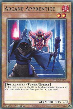 Arcane Apprentice [PHRE-EN057] - Phantom Revenge 1st Edition - Rare - Trinity Hobby
