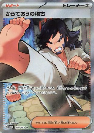 Black Belt's Training (Japanese)  220/193 - [M2a High Class Pack MEGA Dream ex] - Trinity Hobby