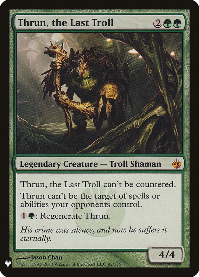 Thrun, the Last Troll [Mystery Booster] - Trinity Hobby