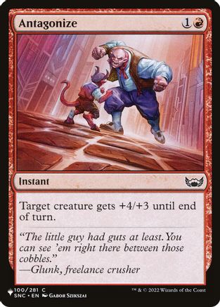 Antagonize  (LIST-100) - [The List Reprints] - Trinity Hobby