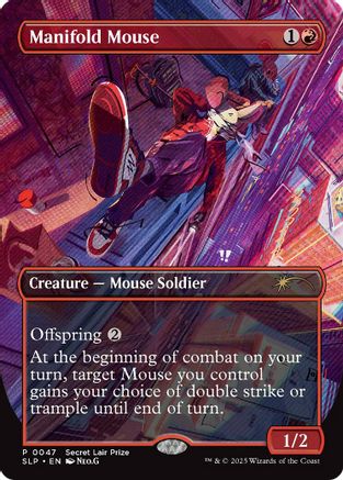 Manifold Mouse  (SLP-047) - [Secret Lair Showdown] - Trinity Hobby